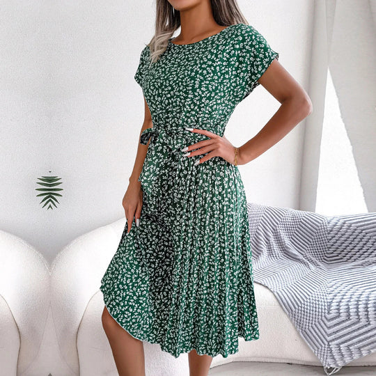 ZOE – FLORAL CHIFFON DRESS