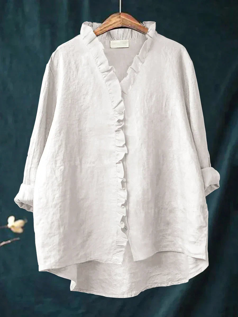 LUCIA – EASYGOING COTTON BLOUSE