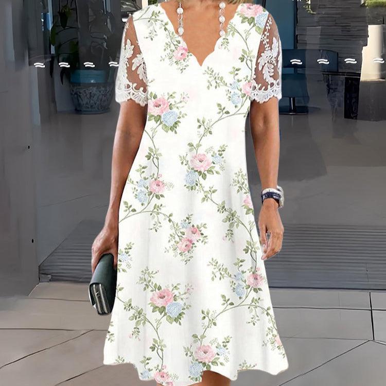 SOFIA- STYLISH A-LINE TUMMY COVERING DRESS
