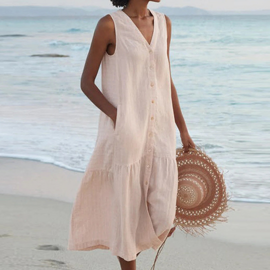 LYRA – SUMMER V-NECK DRESS
