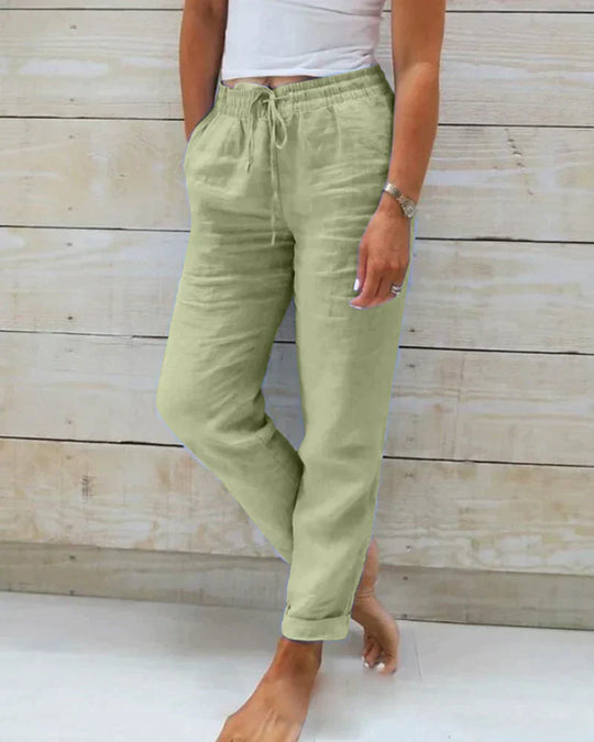 JULIEN – LIGHTWEIGHT LINEN TROUSERS
