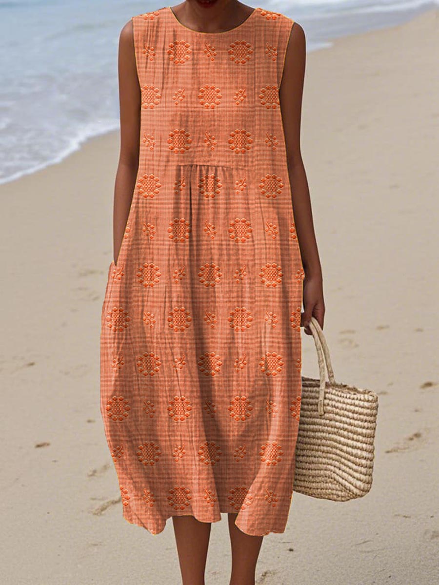 EMMA – SLEEVELESS SUMMER DRESS