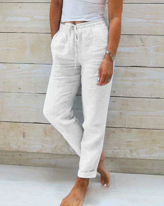 JULIEN – LIGHTWEIGHT LINEN TROUSERS