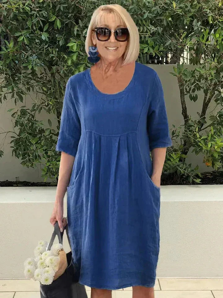 MIRA – LIGHTWEIGHT COTTON DAY DRESS