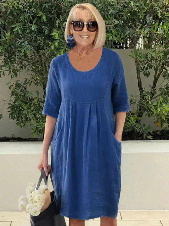 MIRA – LIGHTWEIGHT COTTON DAY DRESS