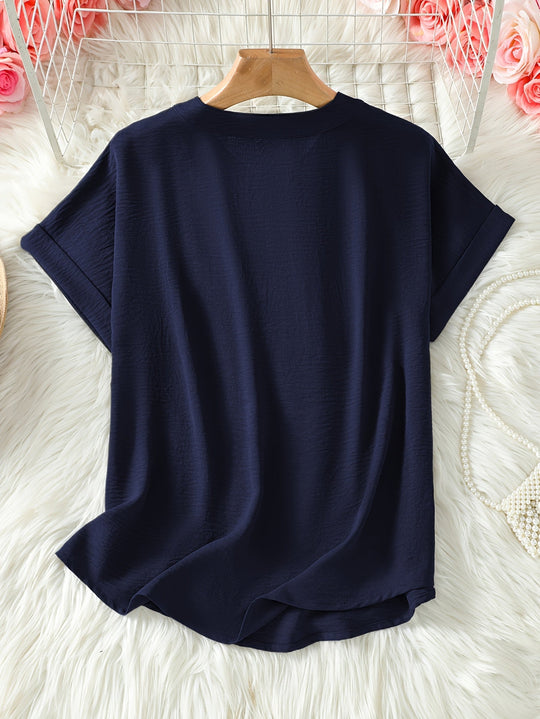 EMILY | RELAXED V-NECK EVERYDAY TEE