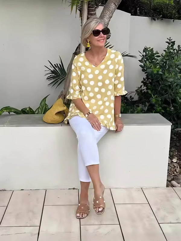 VIVIEN – VINTAGE-INSPIRED TOP