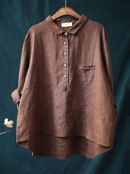 NADIA – RELAXED BUTTON-UP SHIRT