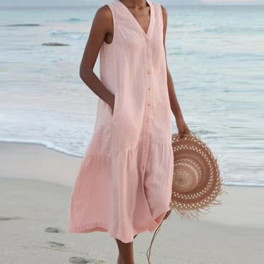 LYRA – SUMMER V-NECK DRESS