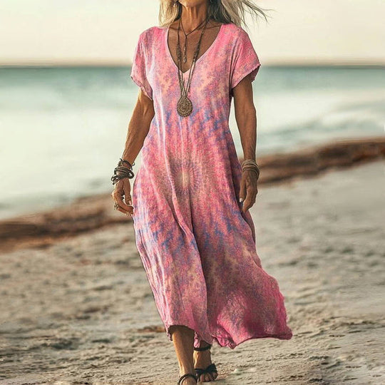 LIRA – VINTAGE-INSPIRED MAXI DRESS (made-to-order)