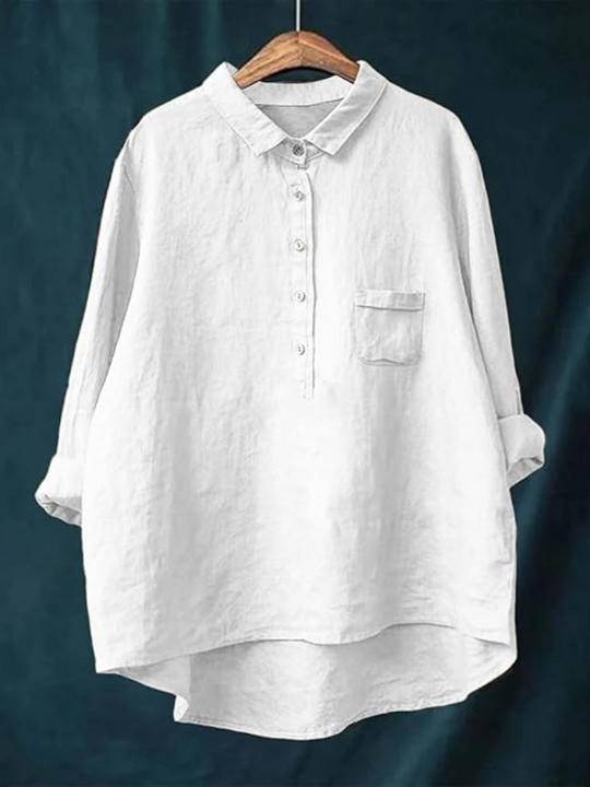 NADIA – RELAXED BUTTON-UP SHIRT