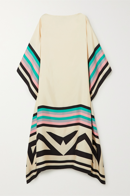 IRISH – STRIKING PRINTED CAFTAN DRESS