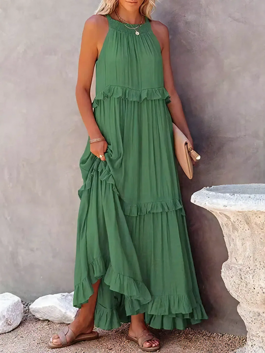 BIANCA – FLOWY MAXI SUMMER DRESS