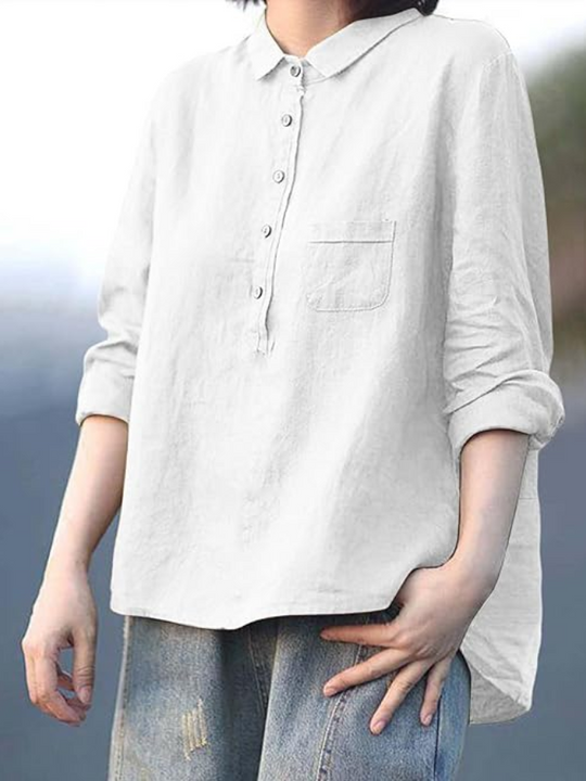 NADIA – RELAXED BUTTON-UP SHIRT