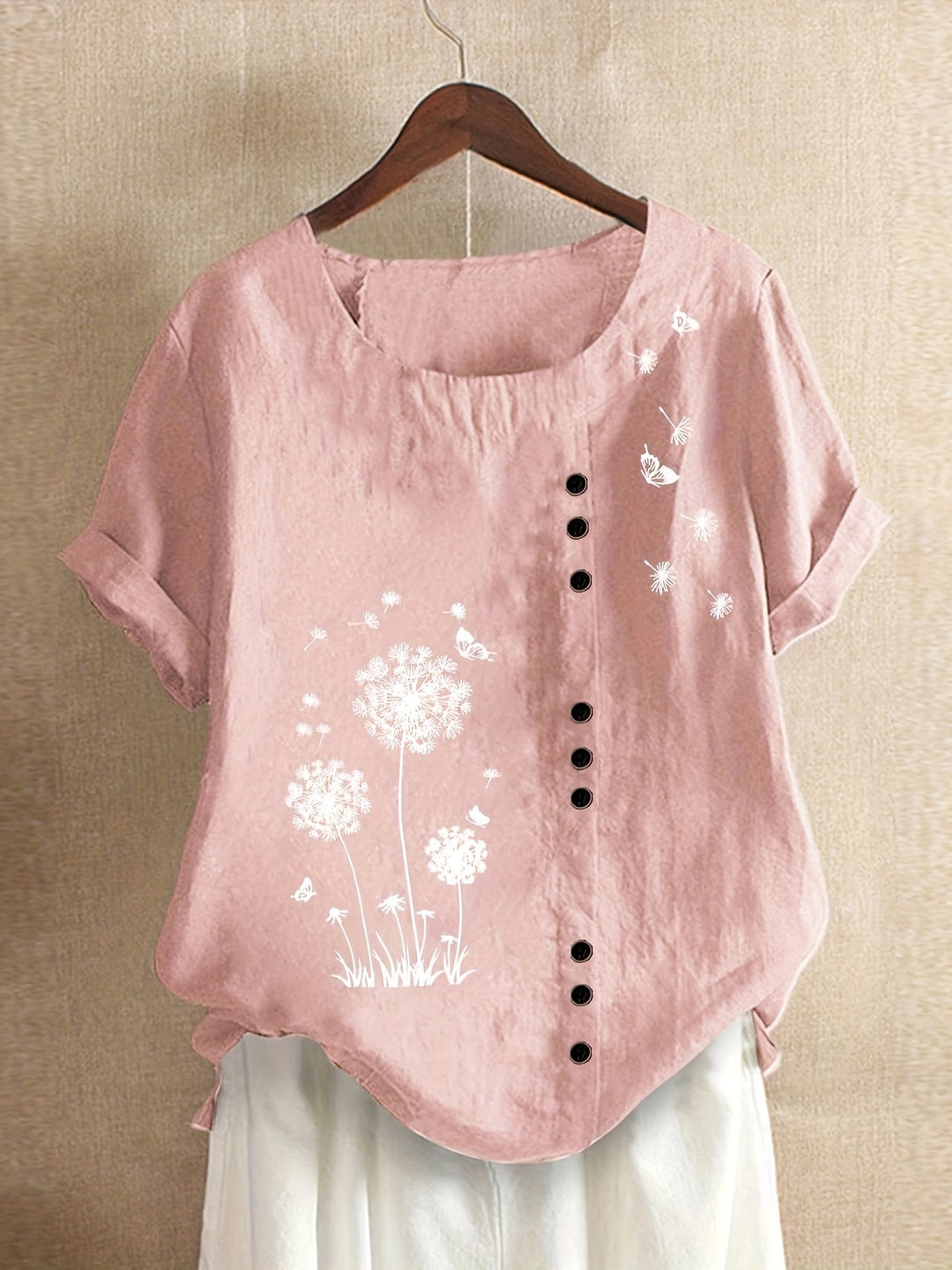 ELLE – DANDELION-INSPIRED BLOUSE