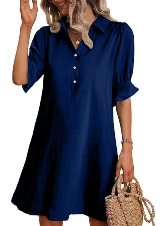 HARPER - CLASSIC SHIRT DRESS