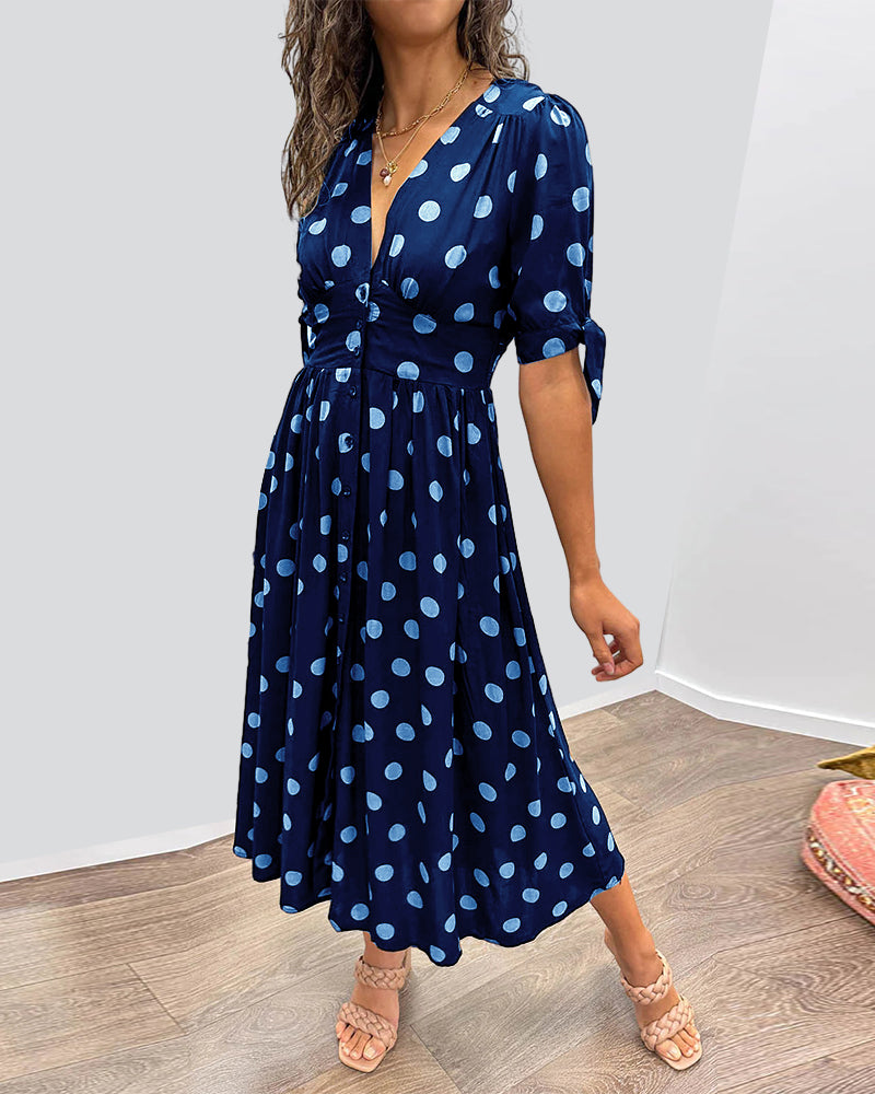 ZOE – CHARMING POLKA DOT DRESS