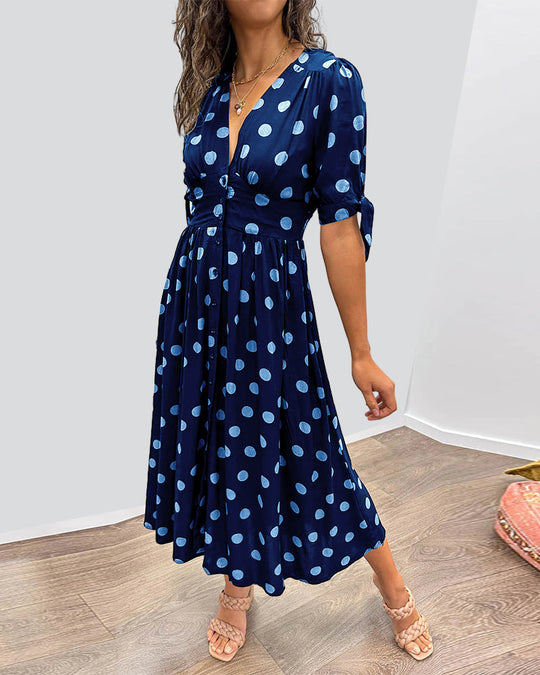 ZOE – CHARMING POLKA DOT DRESS