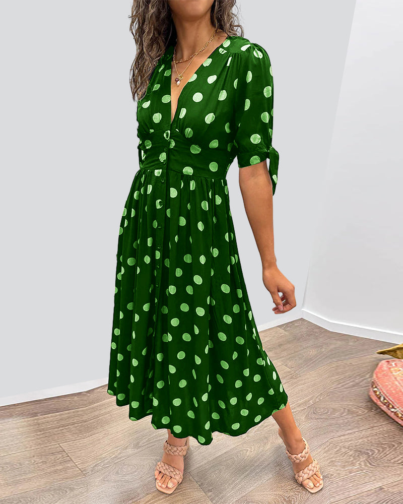 ZOE – CHARMING POLKA DOT DRESS