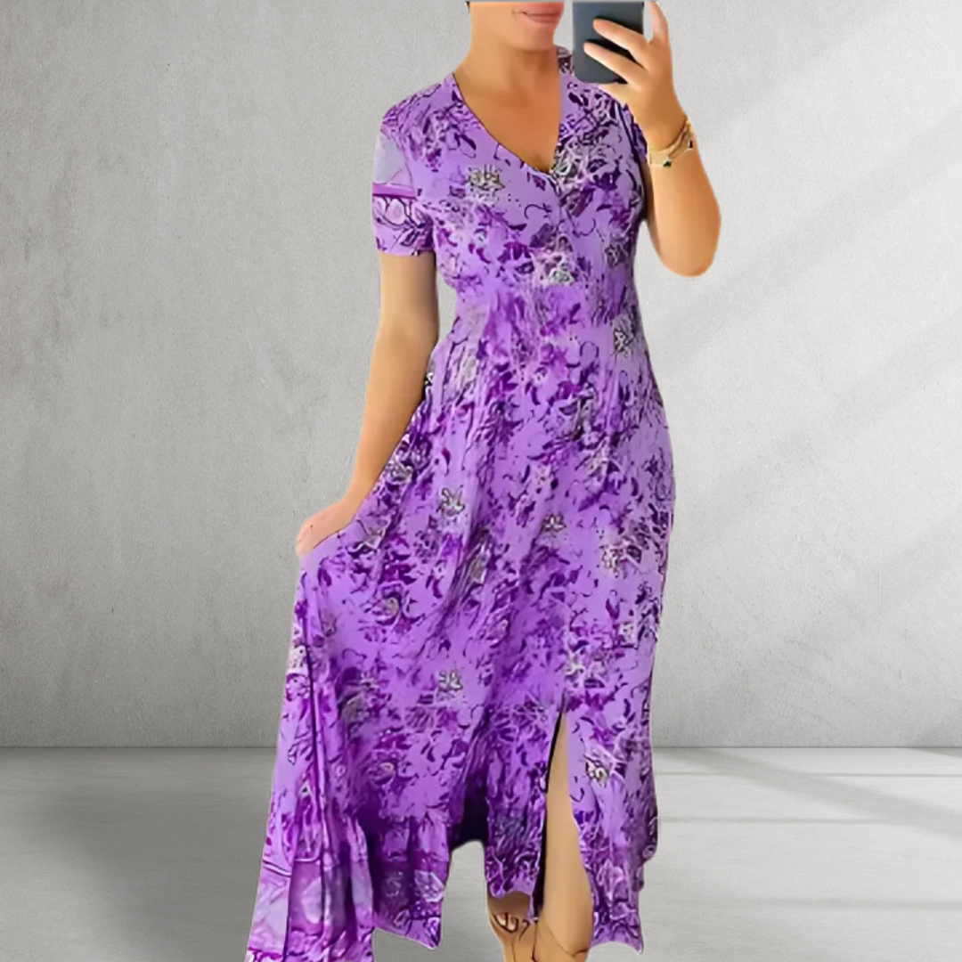 SONIA - V-NECK SUMMER DRESS