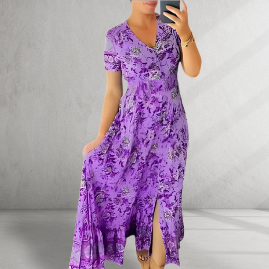 SONIA - V-NECK SUMMER DRESS