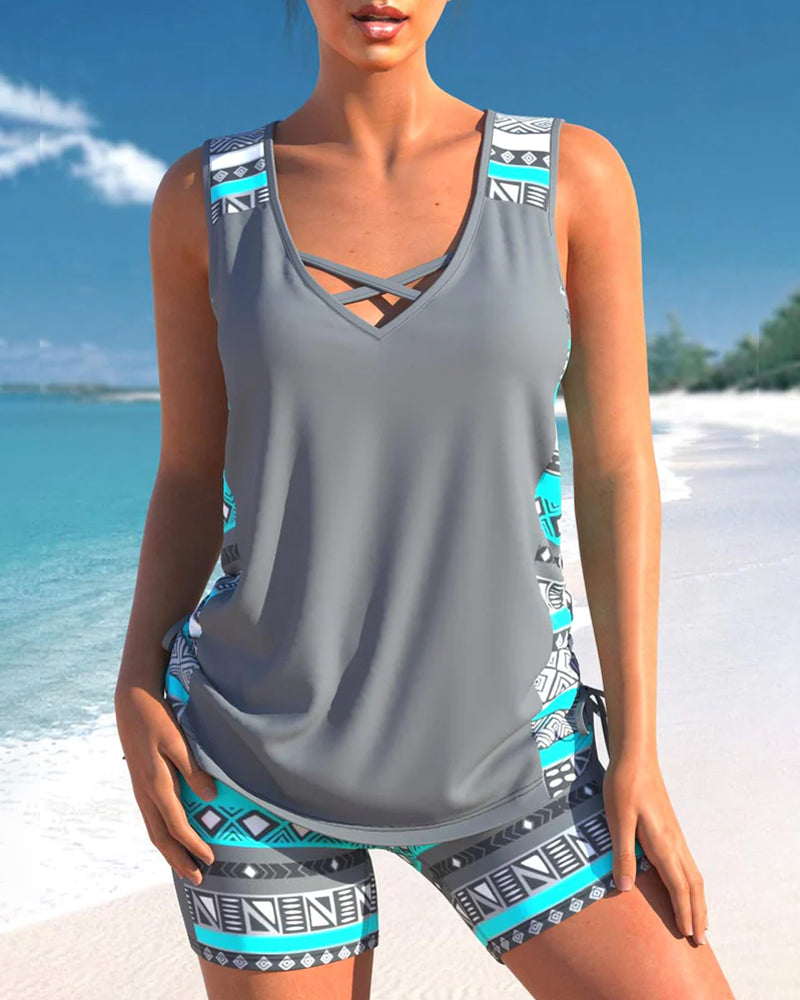 HOLLIE - TANKINI FLATTERING SWIMWEAR STYLE