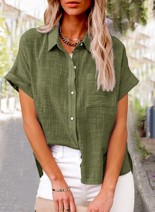 ARABELLA - TRENDY BUTTON-DOWN SHIRT
