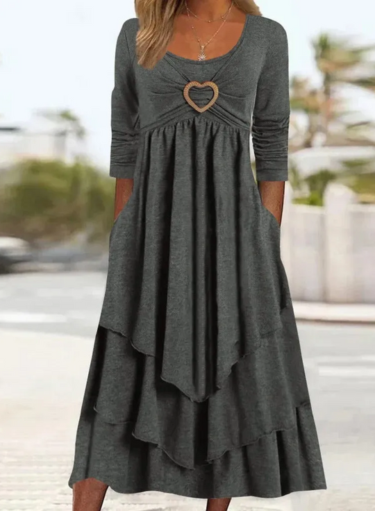 NANCY - VERSATILE LAYERED MIDI DRESS