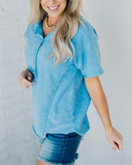YSSA – LAID-BACK WASHED TEE