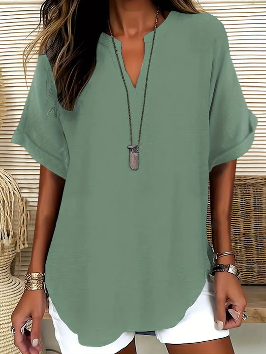 EMILY | RELAXED V-NECK EVERYDAY TEE