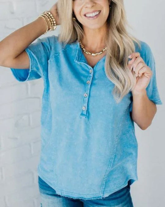 YSSA – LAID-BACK WASHED TEE