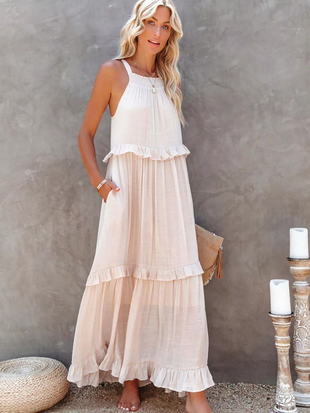 BIANCA – FLOWY MAXI SUMMER DRESS