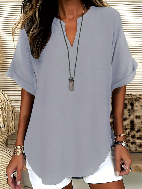 EMILY | RELAXED V-NECK EVERYDAY TEE