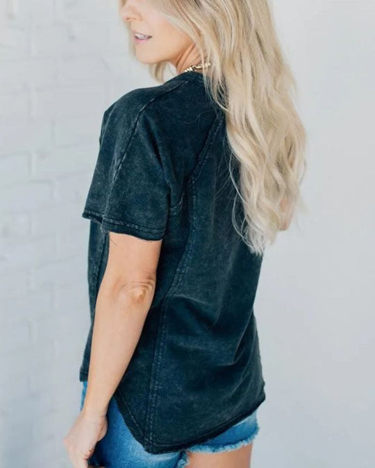 YSSA – LAID-BACK WASHED TEE