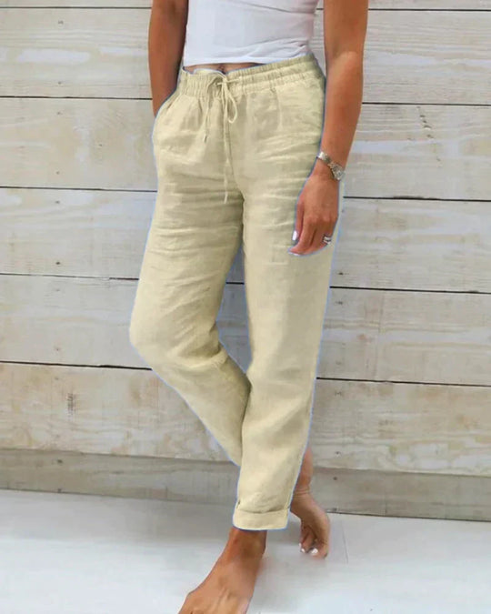 JULIEN – LIGHTWEIGHT LINEN TROUSERS