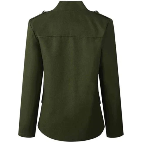 CAMILLE – STRUCTURED HIGH-COLLAR BLAZER