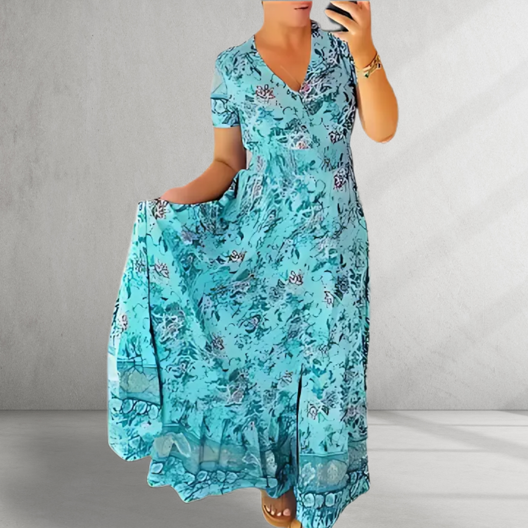 SONIA - V-NECK SUMMER DRESS