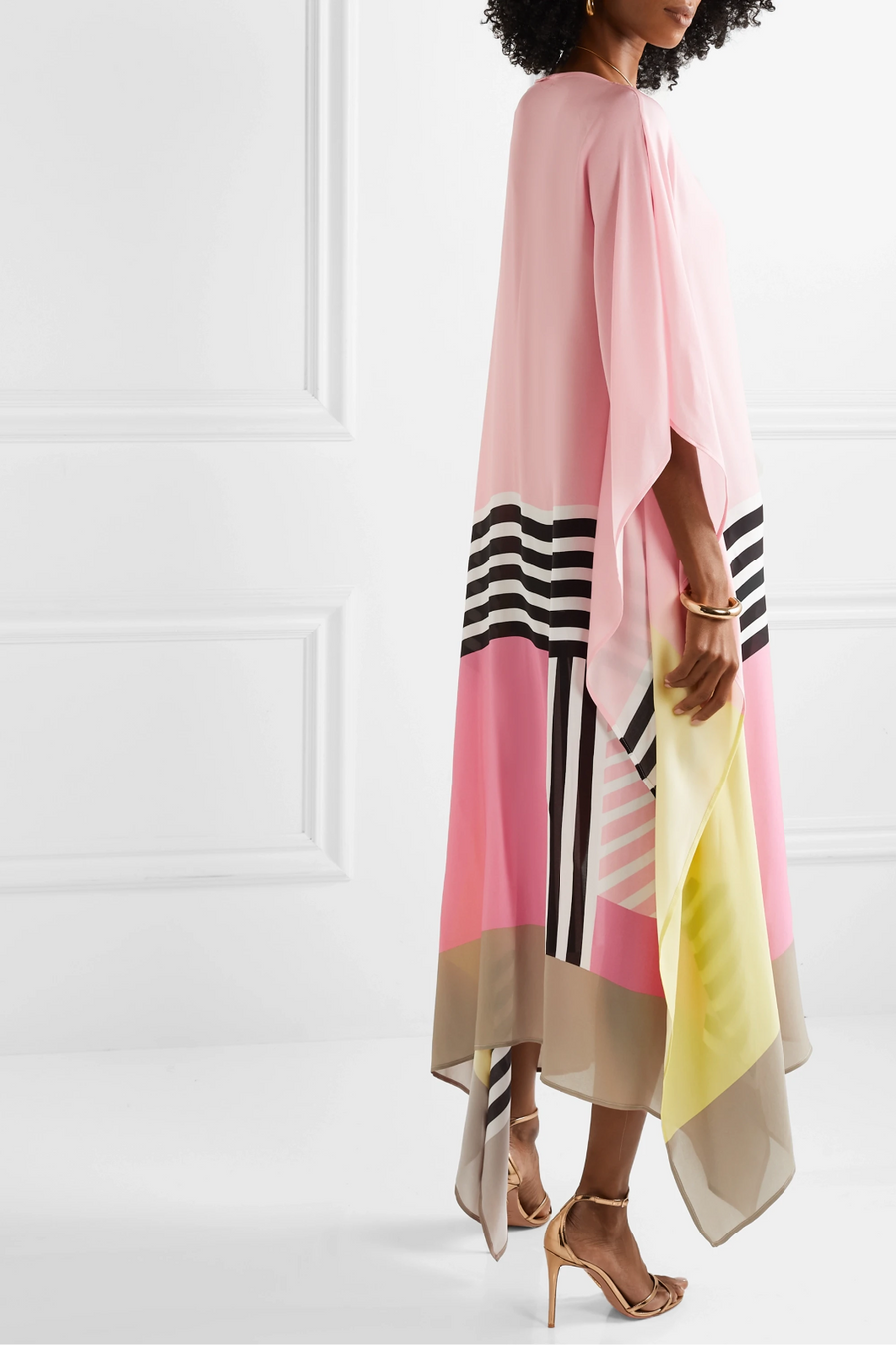 IRISH – STRIKING PRINTED CAFTAN DRESS