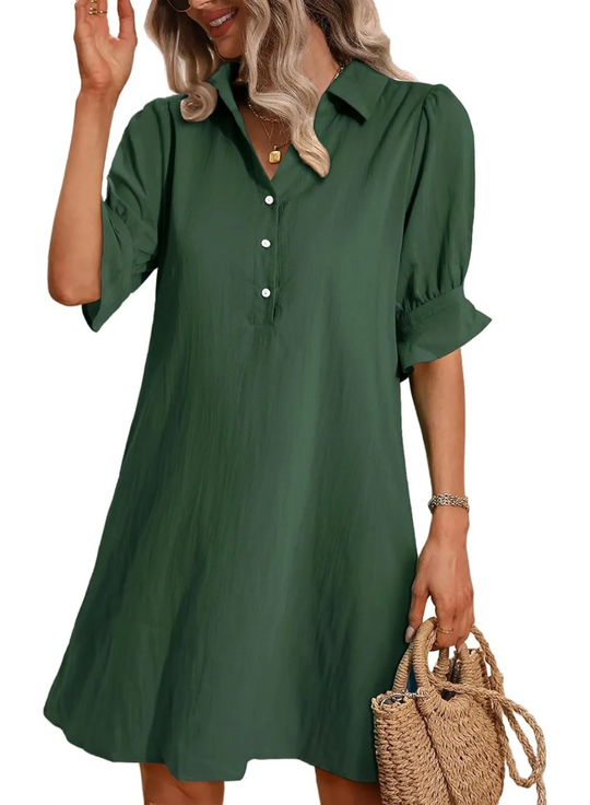 HARPER - CLASSIC SHIRT DRESS