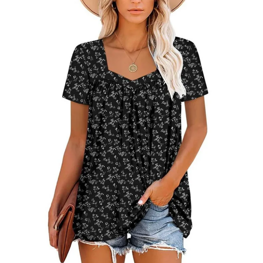 GEORGIA - CLASSIC PRINTED BLOUSE