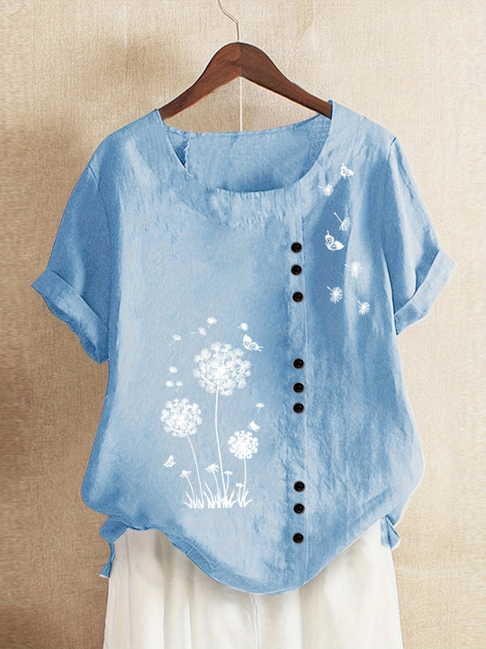 ELLE – DANDELION-INSPIRED BLOUSE