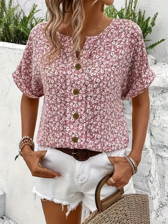 MIRELIA – LIGHT FLORAL BLOUSE