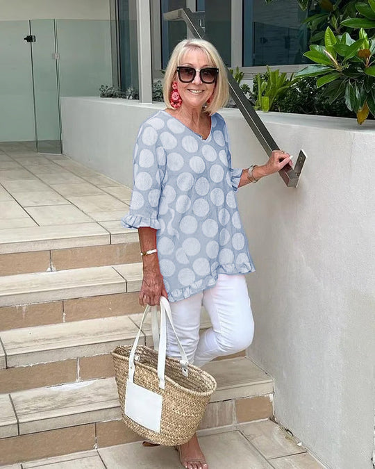VIVIEN – VINTAGE-INSPIRED TOP