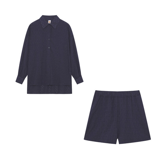 MAREN – RELAXED SHIRT & SHORTS SET
