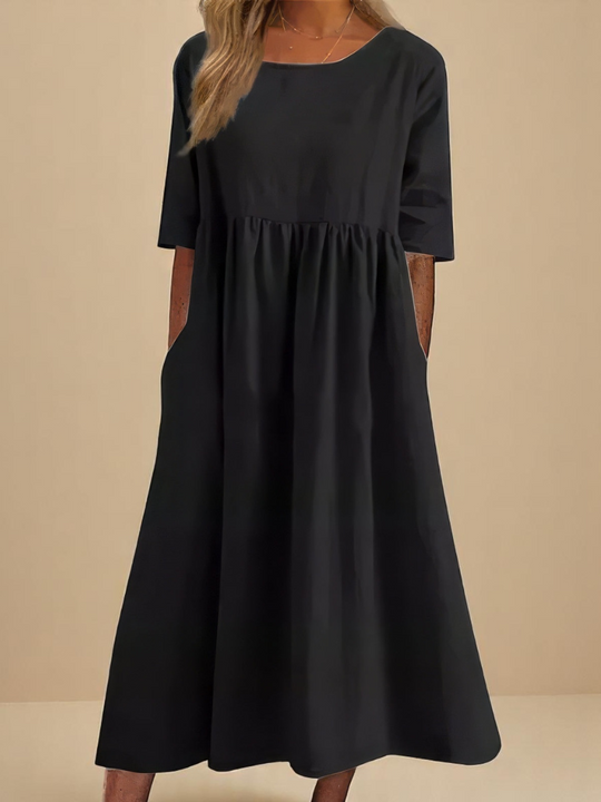 LIVIA – BREATHABLE COTTON DRESS