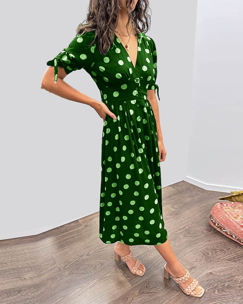 ZOE – CHARMING POLKA DOT DRESS