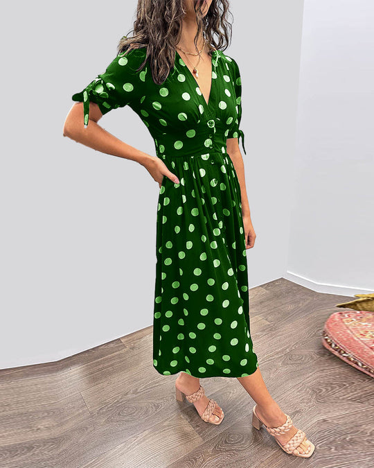 ZOE – CHARMING POLKA DOT DRESS