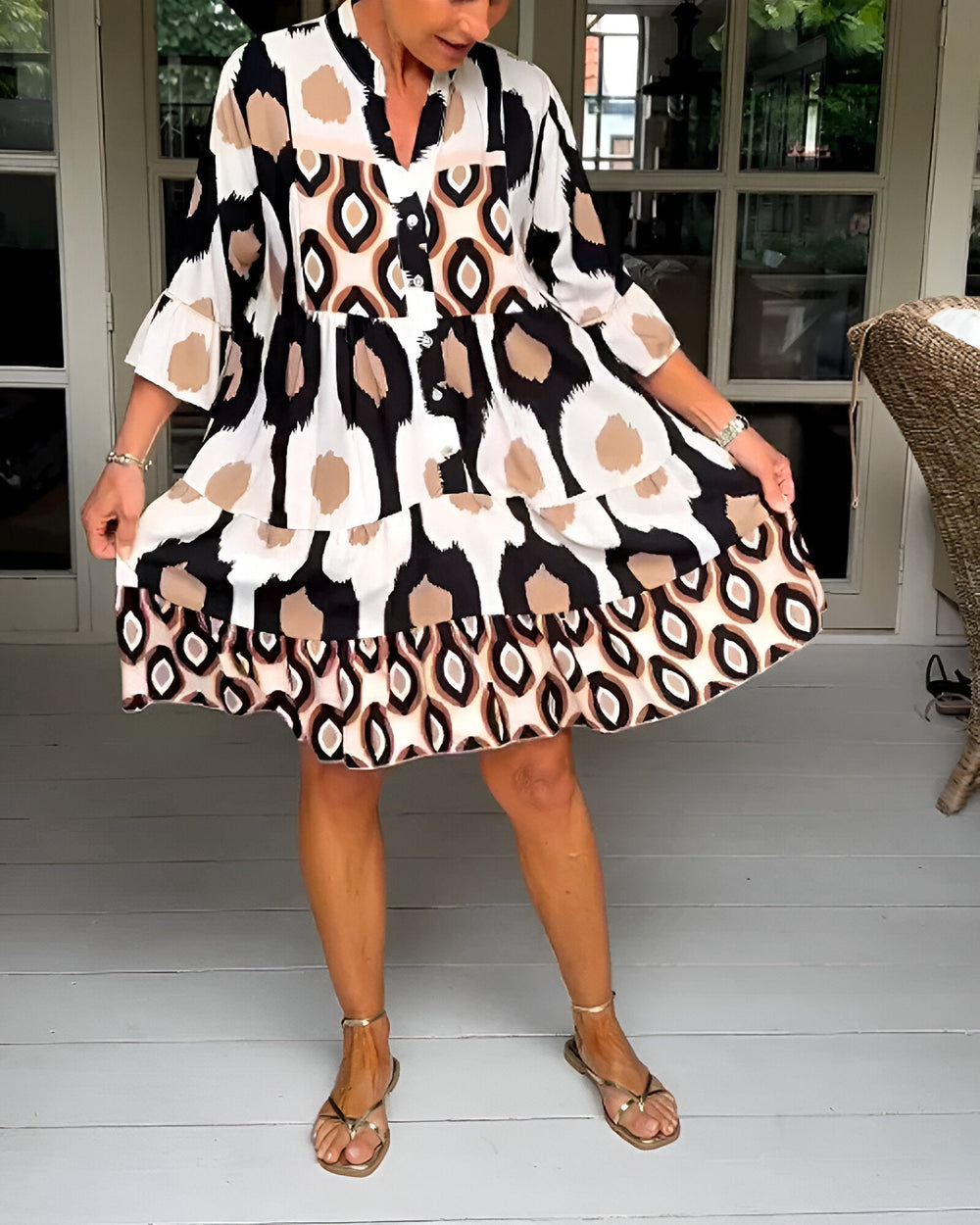 MADIE – FLATTERING MIDI DRESS