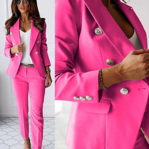 ELISE – TAILORED BLAZER & TROUSER SET