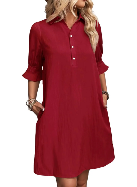 HARPER - CLASSIC SHIRT DRESS